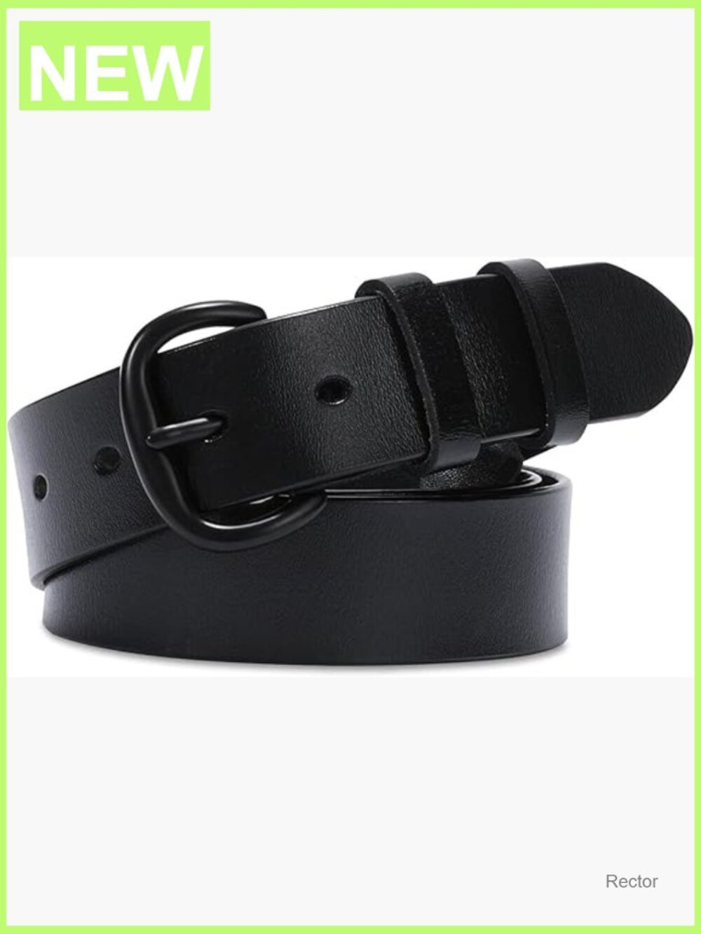 Women Leather Belt with Pin Buckle for Jeans Pants Suits, Adjustable Waist Belt